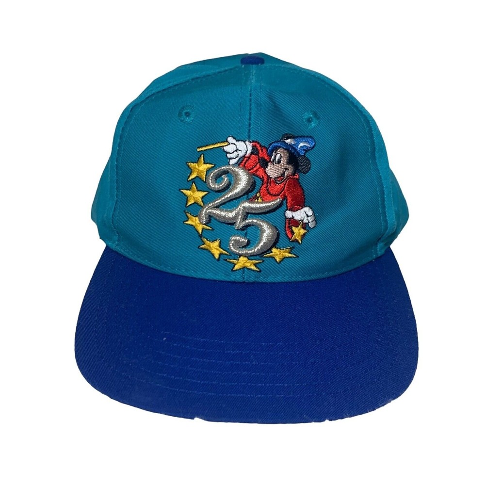 WALT DISNEY WORLD 25‎ ANNIVERSARY MICKEY MOUSE SNAPBACK HAT CAP Kids Youth Size
